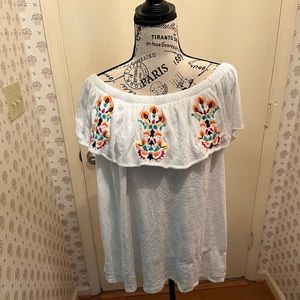 Fiesta style top Size 0X
